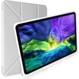Marsilyan iPad 2022 10.9 (10.nesil) Kılıf Kalemlikli Mars Tablet Kılıfı - Gri - Renkli