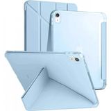 Marsilyan iPad 2022 10.9 (10.nesil) Kılıf Kalemlikli Mars Tablet Kılıfı - Mavi - Renkli