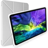 Marsilyan iPad 9.7 (2018) Kılıf Kalemlikli Mars Tablet Kılıfı - Gri - Renkli