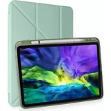 Marsilyan iPad Air 4 10.9 Kılıf Kalemlikli Mars Tablet Kılıfı - Açık Yeşil - Renkli