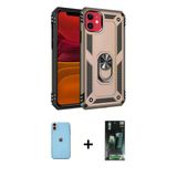 Marsilyan™- İphone 11 Kılıf Ahenk Klasik Koleksiyonu - Siyah 360 Mat Full Body Arka Koruyucu + Neon Fosforlu Kamera Lens