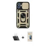 Marsilyan™- İphone 11 Kılıf Ahenk Klasik - Siyah 6D Mat Seramik Hayalet Nano Ekran Koruyucu + Kamera Lens Koruma Cam - S
