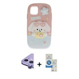 Marsilyan™- İphone 11 Kılıf Akış Yansıma - Şeffaf Royal Nano Ekran Koruyucu + Raze Metal Kamera Lens - Mr