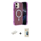 Marsilyan™- İphone 11 Kılıf Eksen Çizgi - Siyah 6D Mat Seramik Hayalet Nano Ekran Koruyucu + Renkli Kamera Lens Koruma C