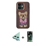 Marsilyan™- İphone 11 Kılıf İz Minimal Koleksiyonu - Şeffaf 360 Full Body Arka Koruyucu + Raze Metal Kamera Lens - Mı