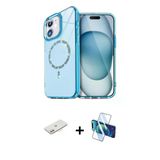 Marsilyan™- İphone 11 Kılıf Kıvılcım Form Prime - Siyah 3D Antistatik Seramik Nano Ekran Koruyucu + Renkli Kamera Lens K