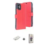 Marsilyan™- İphone 11 Kılıf Siluet Işık Serisi - Siyah Bilvis 3D Cam Ekran Koruyucu + Renkli Kamera Lens Koruma Cam - Sı