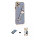 Marsilyan™- İphone 11 Pro Kılıf Nova Işık Prime - Siyah 6D Mat Seramik Hayalet Nano Ekran Koruyucu + Metal Kamera Lens K