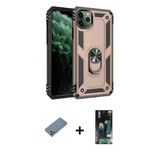 Marsilyan™- İphone 11 Pro Max Kılıf Ahenk Klasik Koleksiyonu - Siyah 360 Mat Full Body Arka Koruyucu + Shine Kamera Lens