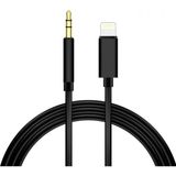 Marsilyan Iphone 14-13-12-11 Lighting Aux Kablo - Siyah - standart