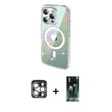 Marsilyan™- İphone 15 Pro Max Kılıf Odak Modern Serisi - Siyah 360 Mat Full Body Arka Koruyucu + Pvd Metal Kamera Lens -