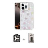 Marsilyan™- İphone 15 Pro Max Kılıf Odak Prime - Siyah Bilvis Hayalet Cam Ekran Koruyucu + Pvd Metal Kamera Lens - Tu