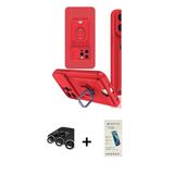 Marsilyan™- İphone 15 Pro Max Kılıf Vadi Form Prime - Şeffaf Pasifik Cam Ekran Koruyucu + Raze Metal Kamera Lens - Gs