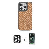 Marsilyan™- İphone 15 Pro Max Kılıf Vadi Özel Seri - Siyah 360 Mat Full Body Arka Koruyucu + Pvd Metal Kamera Lens - Lt