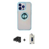 Marsilyan™- İphone 15 Pro Max Kılıf Yörünge Çizgi - Siyah Bilvis Hayalet Cam Ekran Koruyucu + Raze Metal Kamera Lens - T