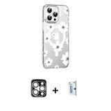 Marsilyan™- İphone 15 Pro Max Kılıf Yörünge Işık Prime - Siyah Bilvis 0.18Mm Plus Cam Ekran Koruyucu + Pvd Metal Kamera
