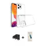 Marsilyan™- İphone 15 Pro Max Kılıf Zirve Doku - Şeffaf Pasifik Cam Ekran Koruyucu + Raze Metal Kamera Lens - Tmgı