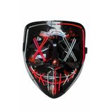 Marsilyan Işıklı LED Maske Parti Eğlence Maskesi Hallowen Neon Maske