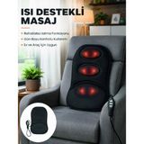 Marsilyan Isıtmalı Masaj Minderi Masaj Motoru, Kablolu Kumanda ve Çoklu Masaj Modu