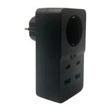 Marsilyan Isıya Dayanıklı Termal Akım Korumalı 1 Priz Girişli 2 USB Girişli 2 Type-C Girişli Pirz