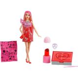 Marsilyan JFY68 Barbie Party Unboxed Glam Party Serisi - Kırmızı Elbiseli - Renkli