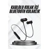 Marsilyan Kablolu Mıknatıslı Sport Kulaklık Bluetooth Bağlantılı - Çok Renkli