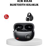 Marsilyan Kablosuz Açık Kulak Kulaklık Bluetooth 5.4 Type-C Hızlı Şarj 30 Saat - -- - 1