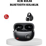 Marsilyan Kablosuz Açık Kulak Kulaklık Bluetooth 5.4 Type-C Hızlı Şarj 30 Saat - Çok Renkli