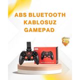 Marsilyan- Kablosuz Bluetooth Gamepad Pc Android Tv Uyumlu Oyun Kumandası - Renkli - standart