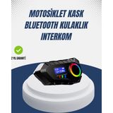 Marsilyan Kablosuz Bluetooth Interkom IP65 Suya Dayanıklı 40MM Hd Ses ve 40 Saat Pil - Renkli - standart