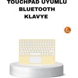 Marsilyan Kablosuz Bluetooth Klavye – Slim Taşınabilir Tasarım - Renkli