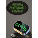 Marsilyan Kablosuz Bluetooth Kulaklık Çift Telefon Destekli Powerbankli Dijital Göstergeli - Çok Renkli