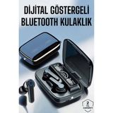Marsilyan Kablosuz Bluetooth Kulaklık Dijital Göstergeli Uzun Pil Ömrü - -- - 1