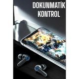 Marsilyan Kablosuz Bluetooth Kulaklık Dokunmatik Kontrol Uzun Pil Ömrü - 1
