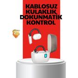 Marsilyan Kablosuz Bluetooth Kulaklık – Otomatik Eşleşme, Tek Tuş Kontrol, Stereo Ses - 1