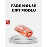 Marsilyan Kablosuz Çift Modlu Mouse – Bluetooth 5.0 + 2.4ghz - MCT5370-1850 - Çok Renkli