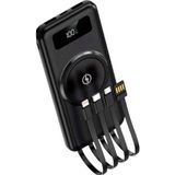 Marsilyan Kablosuz Çoklu Şarj Girişli 10.000 Mah Kablolu Powerbank Taşınabilir Ieg - Çok Renkli
