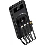 Marsilyan- Kablosuz Çoklu Şarj Girişli 10.000 Mah Kablolu Powerbank Taşınabilir