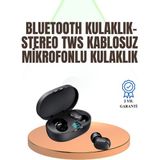 Marsilyan Kablosuz Kulak Içi Bluetooth Kulaklık Stereo Dokunmatik Kontrollü Kulaklık - MCT8070-2993 - 1