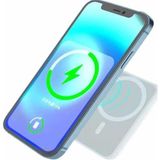 Marsilyan Kablosuz Magsafe Hızlı Şarj 5.000 Mah Kablosuz Şarj Cihazı - Renkli