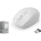 Marsilyan Kablosuz Mouse 1600 Dpi Beyaz Q220W