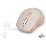 Marsilyan Kablosuz Mouse 600/1600 Dpi - Altın HDX3408P