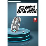 Marsilyan Kablosuz Mouse Fare Şarjlı Bluetooth Wireless Çift Modlu Sessiz - MCT9993-9641 - Çok Renkli