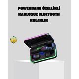 Marsilyan Kablosuz Oyuncu Kulaklığı Powerbank Şarj Kutulu Rgb 5.1 - Çok Renkli