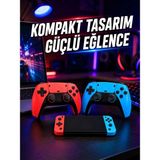 Marsilyan Kablosuz Retro Oyun Konsolu HDMI Tv Bağlantılı Çift Gamepad Seti - 1