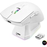 Marsilyan Kablosuz Rgb Mouse Şarj Standlı - Beyaz MF1215W
