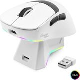 Marsilyan Kablosuz Rgb Mouse Şarj Standlı - Beyaz MF1216W