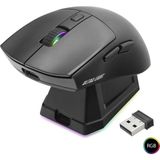 Marsilyan Kablosuz Rgb Mouse Şarj Standlı - Siyah MF1215B