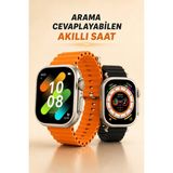 Marsilyan Kablosuz Şarjlı, Çağrı ve Müzik Kontrolü Sağlayan Akıllı Saat - Çok Renkli