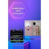 Marsilyan Kadınlara Özel Bileklik Hediyeli Akıllı Saat ve Dijital Göstergeli Anc Özellikli Bluetooth Kul - 35 - 48 mm - 1 - 01P-Pembe